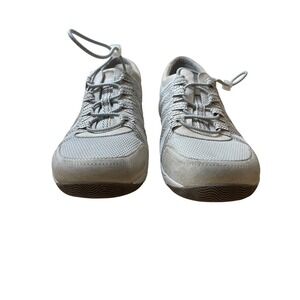 Dansko Women's Size 43 Gray Suede Mesh Slip On Sneakers Walking Shoes